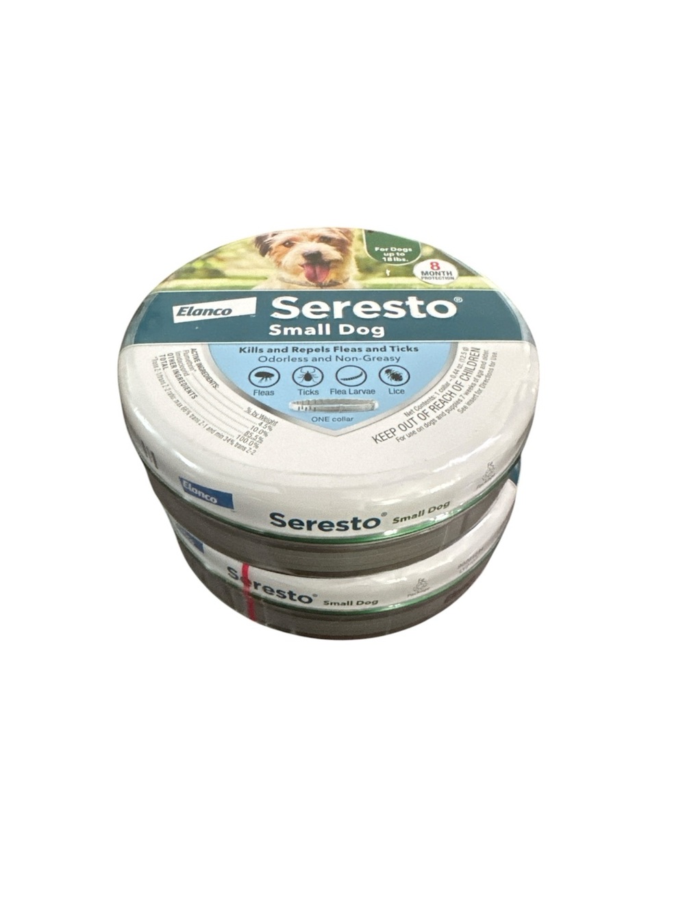 Seresto Small Dog Flea & Tick Collars TWO PACK - Picture 3 of 3